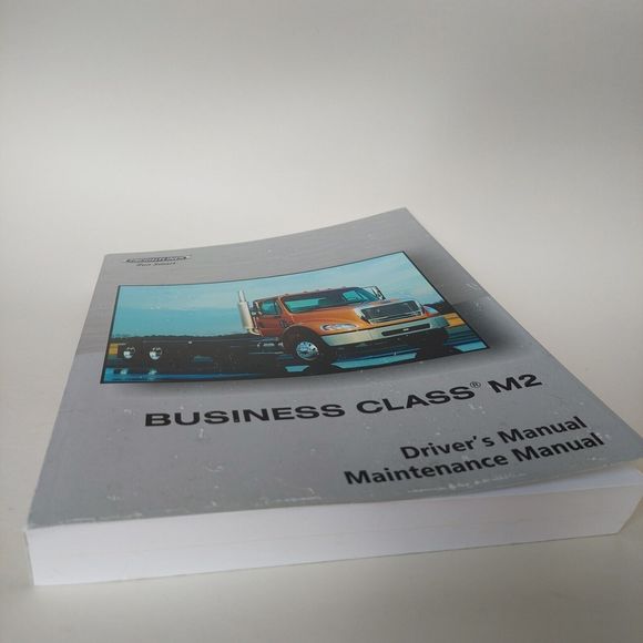 Freightliner Business Class M2 Driver's Maintenance Manual Book STI-455-7 Truck - Picture 10 of 12
